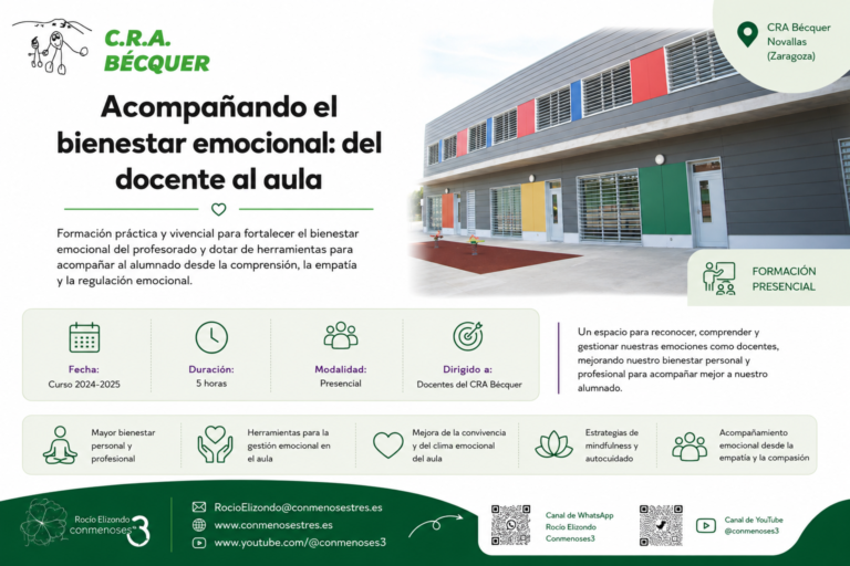 CRA Bécquer Acompañando el bienestar emocional: del docente al aula