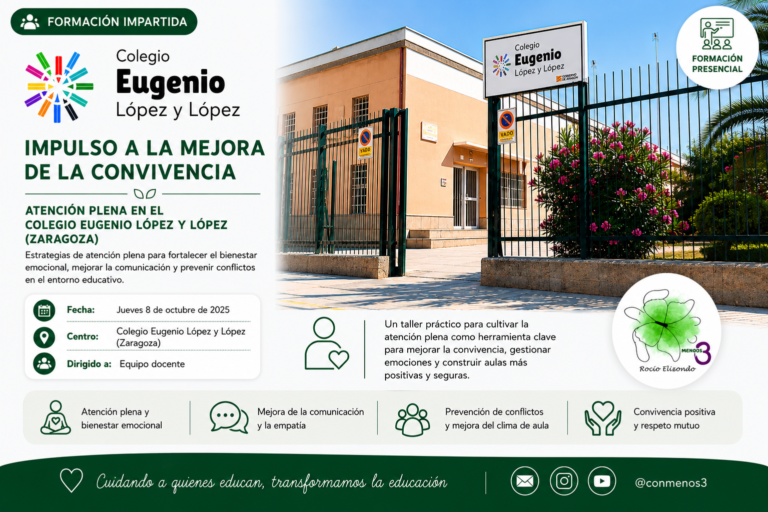 Colegio Eugenio López y López  Impulso a la mejora de la convivencia
